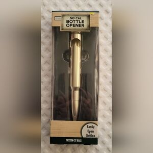 Gold bullet bottle opener .50 cal by Primere Finds